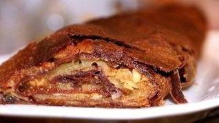 Шоколадный штрудель