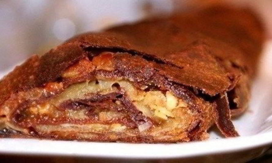 Рецепт шоколадный штрудель