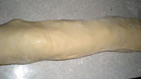 штрудель с ботвой