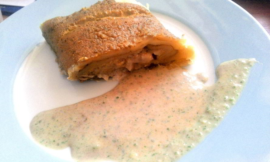 Рецепт штрудель с фейхоа и маскарпоне