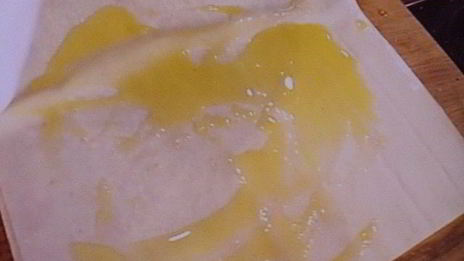 штрудель с курино-манговой начинкой