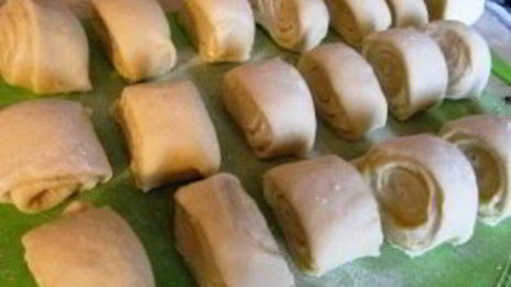 штрудель с курицей и картошкой