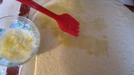 штрудель с курицей и картошкой