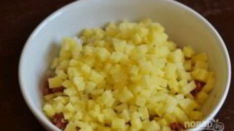 штрудель с мясом