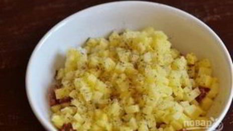 штрудель с мясом