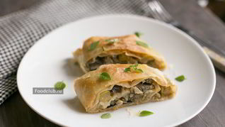 Штрудель с овощной начинкой