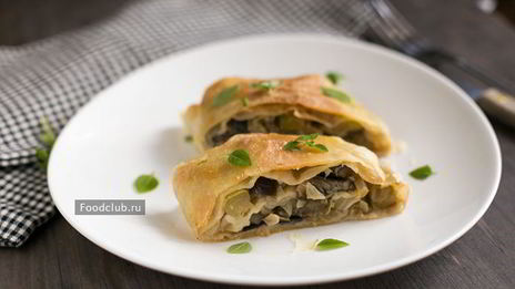 штрудель с овощной начинкой