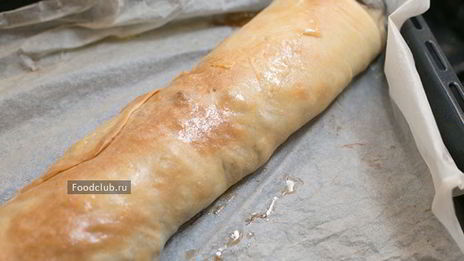 штрудель с овощной начинкой