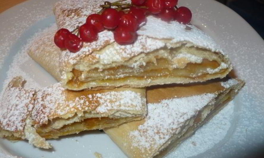 Рецепт штрудель с тыквой