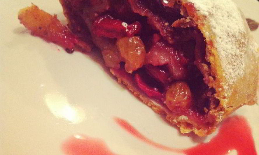 Рецепт штруделя с вишнея