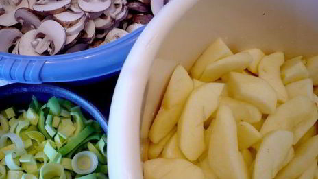 штрудель с яблоками и грибами ирония судьбы