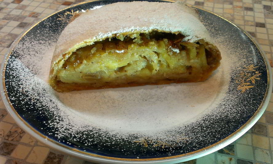 Рецепт штрудель с яблоками и корицей