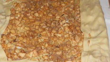 штрудель с яблоками воскресный