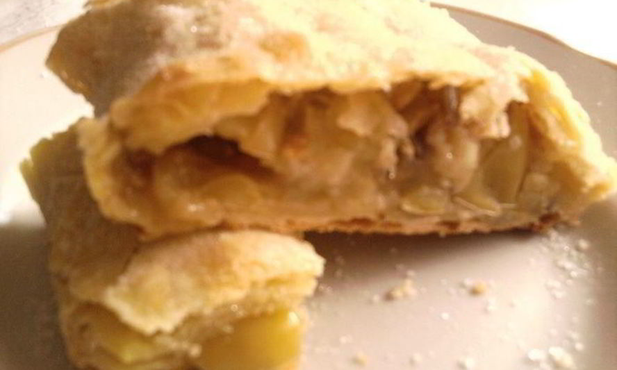 Рецепт штрудель яблочный