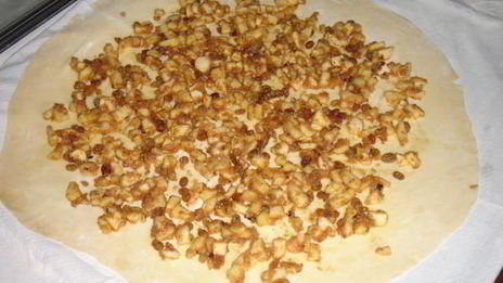 тесто фило и яблочный штрудель из него