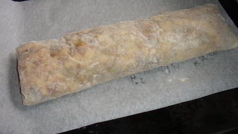 тесто фило и яблочный штрудель из него