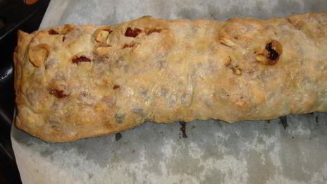 тесто фило и яблочный штрудель из него