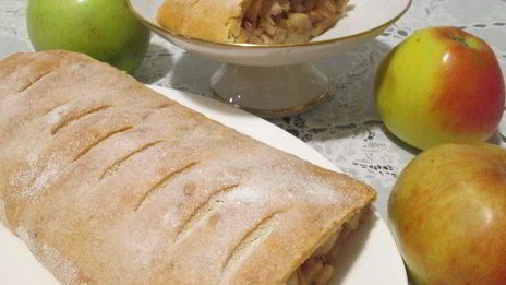 венский штрудель из творожного теста