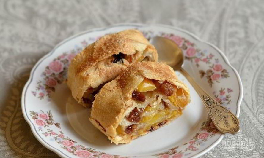 Рецепт венский штрудель с яблоками