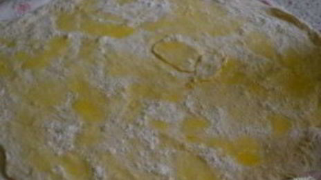 яблочный штрудель из бездрожжевого теста