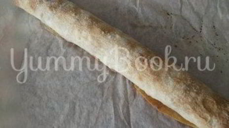 яблочный штрудель из лаваша