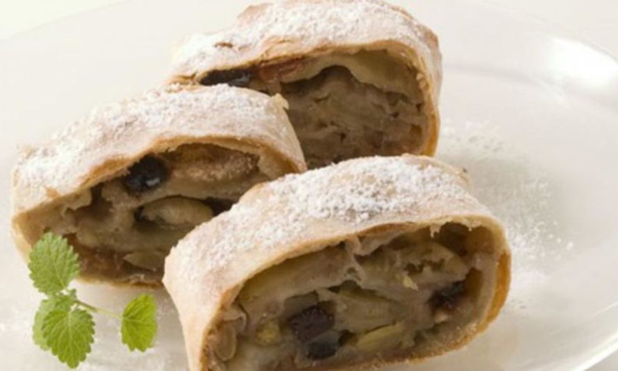 Рецепт яблочный штрудель по-австрийски