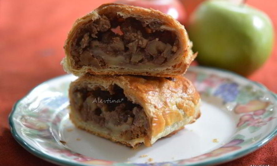 Рецепт яблочный штрудель по-простому