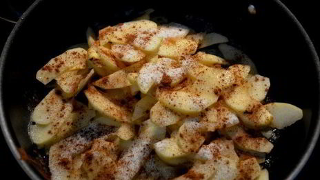 яблочный штрудель с корицей