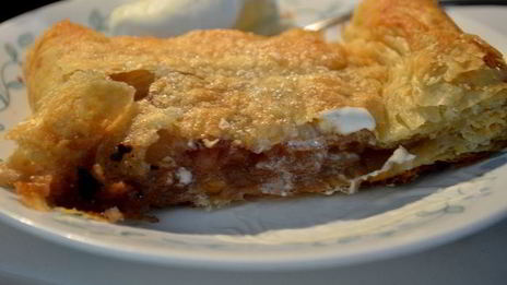 яблочный штрудель с корицей