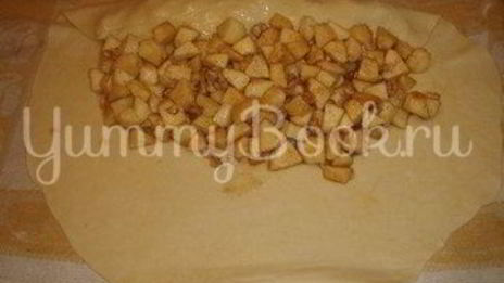 яблочный штрудель с орехами