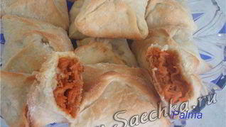 Слойки из слоеного теста С огоньком