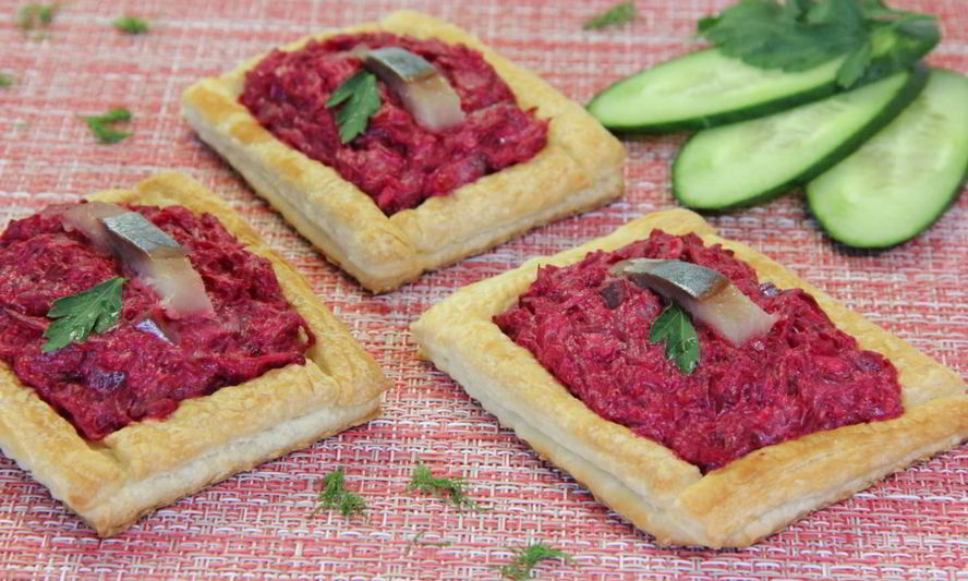 Рецепт слойки коробочки с начинкой