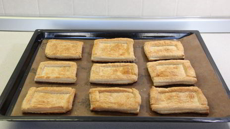 слойки коробочки с начинкой