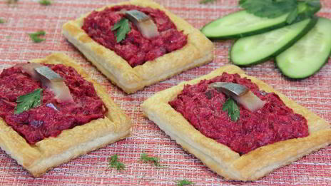 слойки коробочки с начинкой