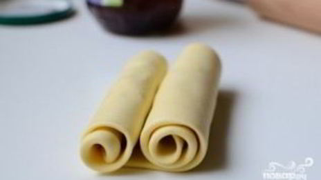 слойки с джемом