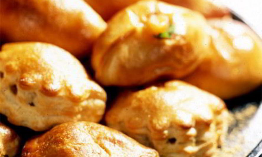 Рецепт слойки с хурмой