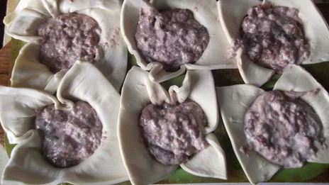 слойки с куриной печенью пролиски