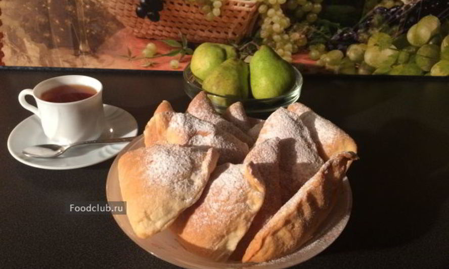 Рецепт слойки с начинкой из груш