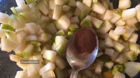 слойки с начинкой из груш