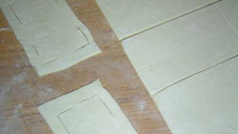 слойки с тыквенно-ореховой начинкой