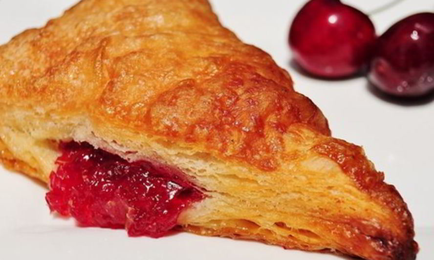 Рецепт слойки с вареньем