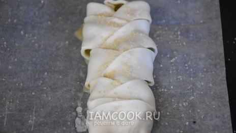 слойки с виноградом