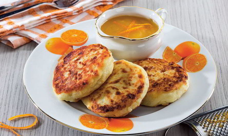 Рецепт апельсиновые сырники