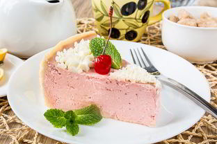 Клубничный творожник