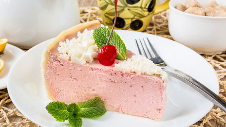 клубничный творожник