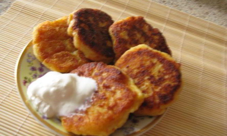 Рецепт морковно-манные сырники