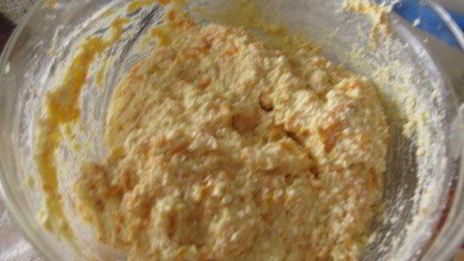 морковно-манные сырники