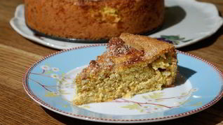 Морковно-миндальный творожник