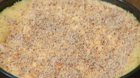 морковно-миндальный творожник