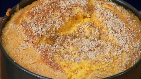 морковно-миндальный творожник